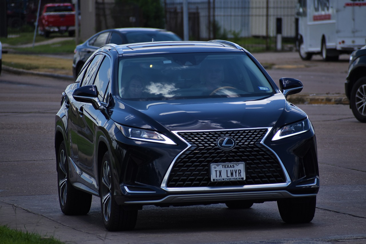 lexus, suv, black
